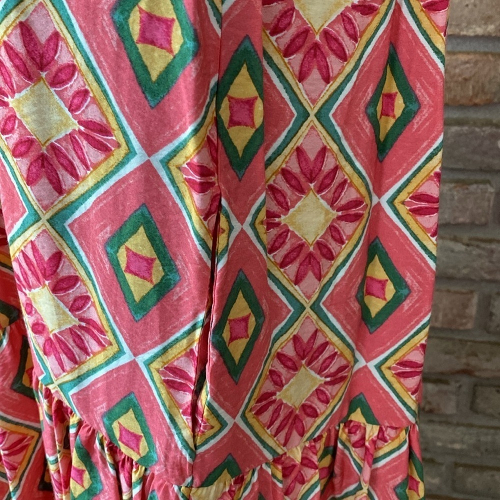 Colorful Geometric Dress - Picture 7 of 9